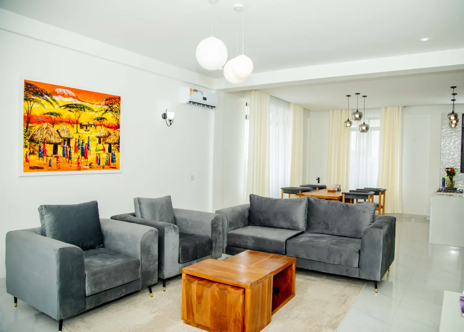 SMILE Apartments – Wohnzimmer